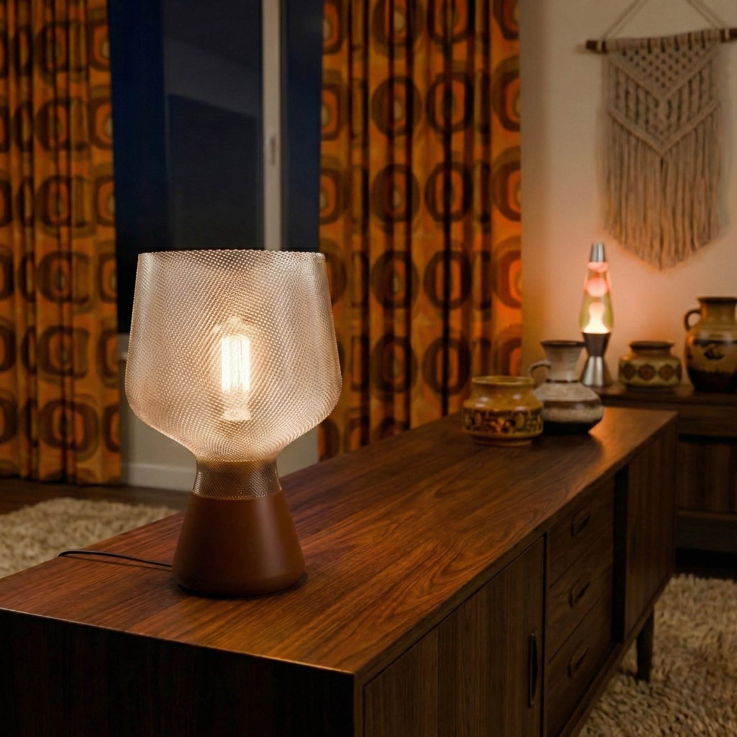 Space Age Mushroom Gemini Lux Lamp