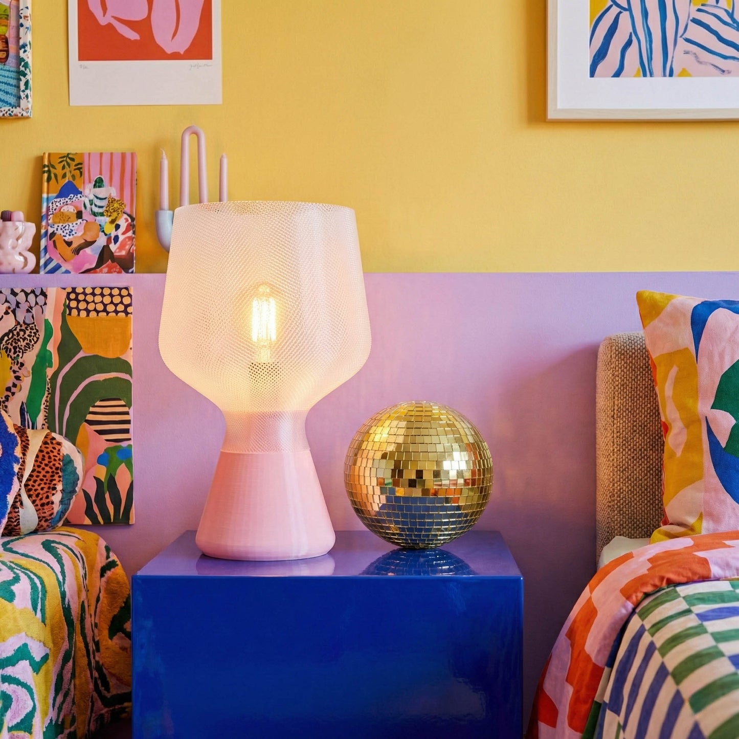 Space Age Mushroom Gemini Lux Lamp