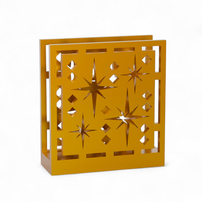 Midcentury Quad Starburst Retro Napkin Holder