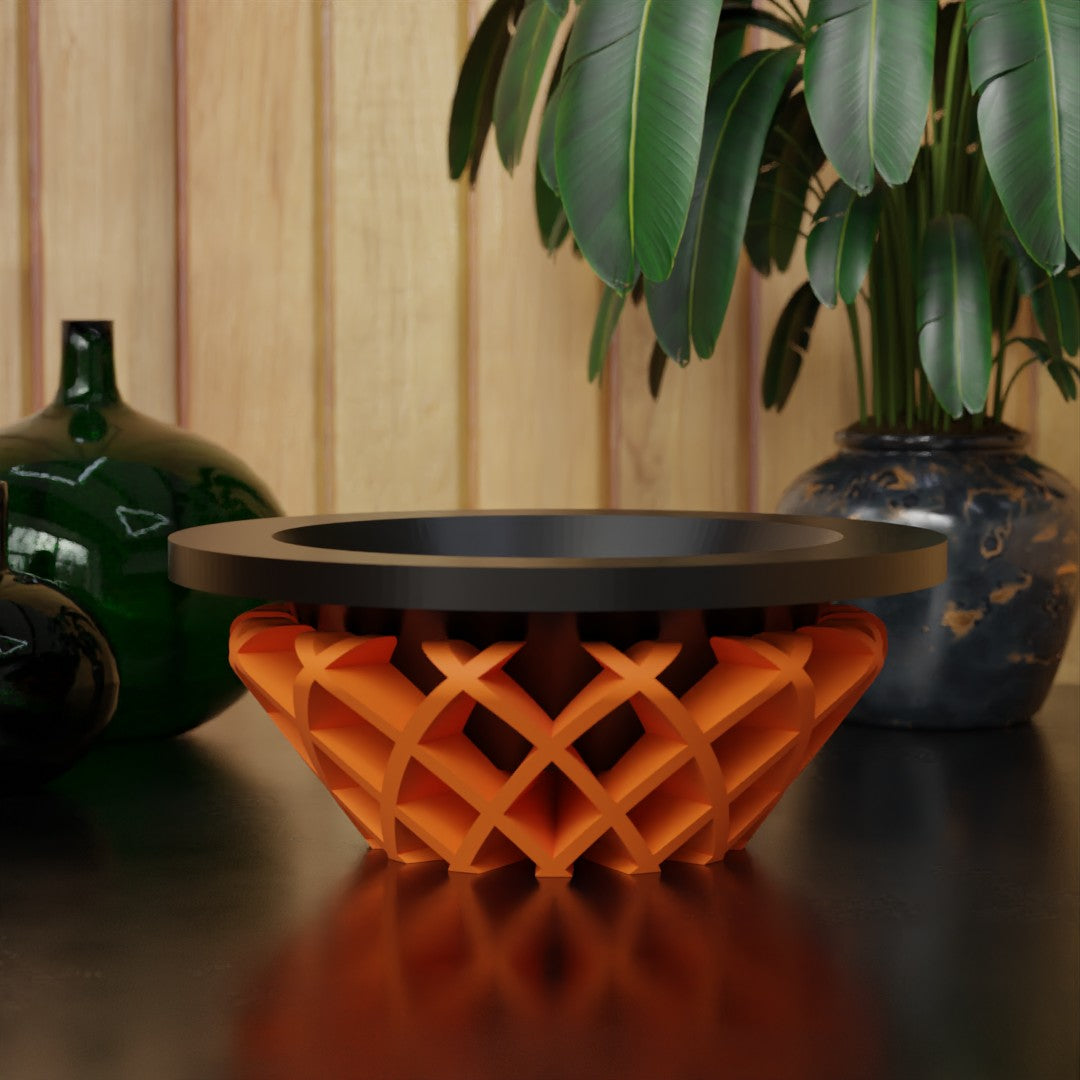 Retro Minimalist Space Age Nova Nest Decorative Bowl