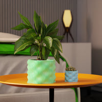 Joxel Space Age Retro Wavy Planter