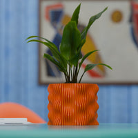 Joxel Space Age Retro Wavy Planter