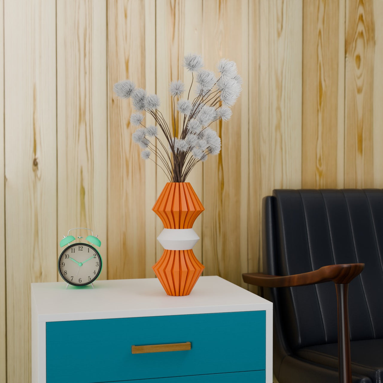 Retro Space Age Kairo Minimalist Vase