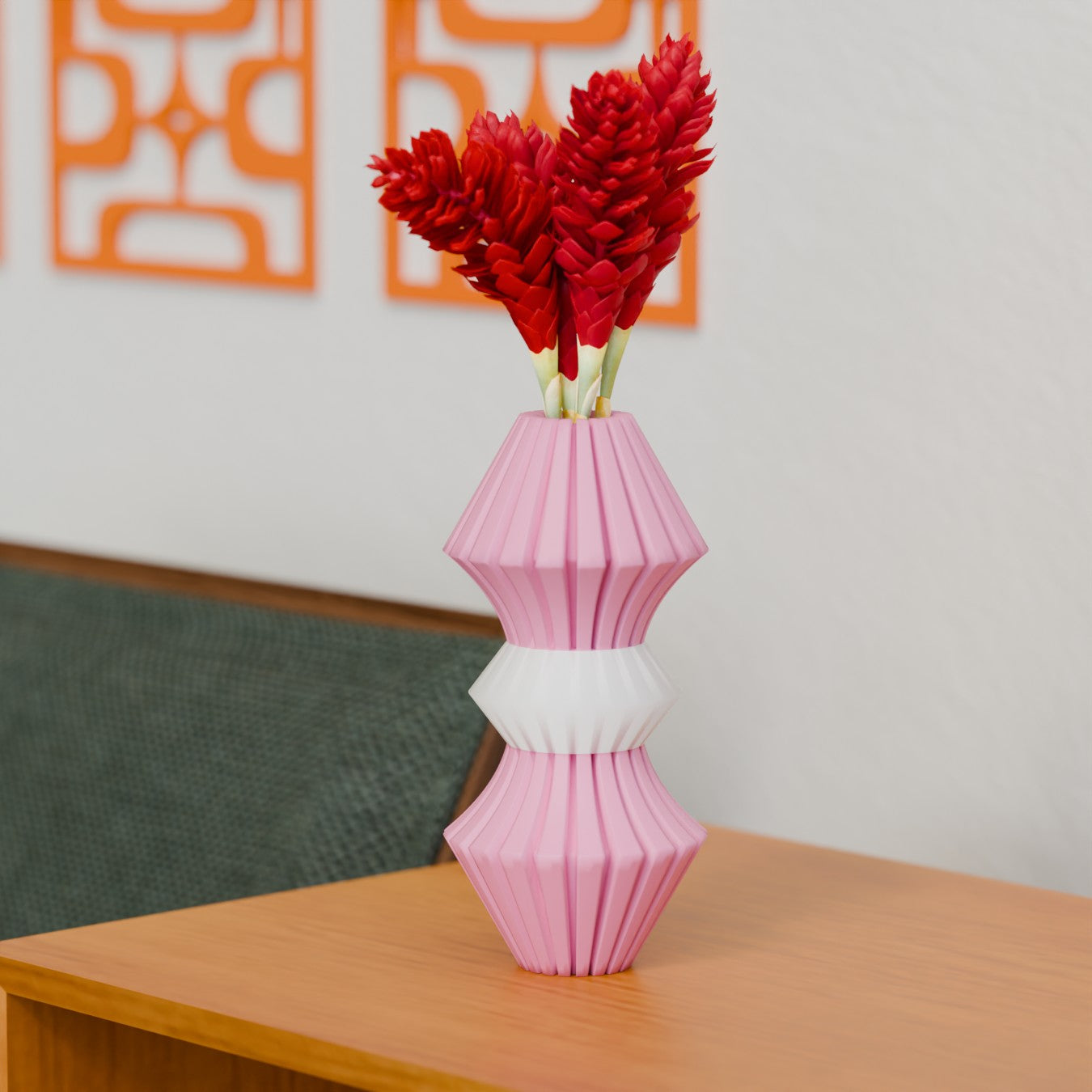 Retro Space Age Kairo Minimalist Vase
