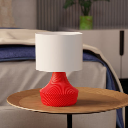 The Kallax Space Age Mid Century Modern Twist Lamp