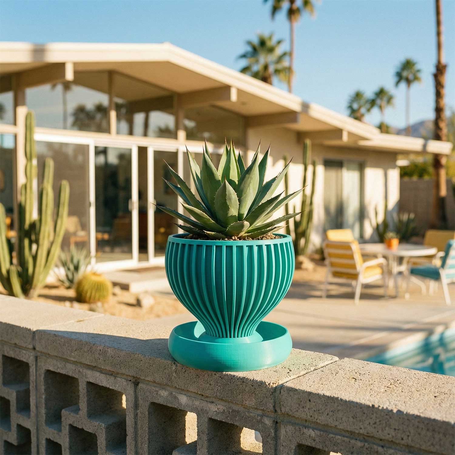 The Korova Space Age Planter