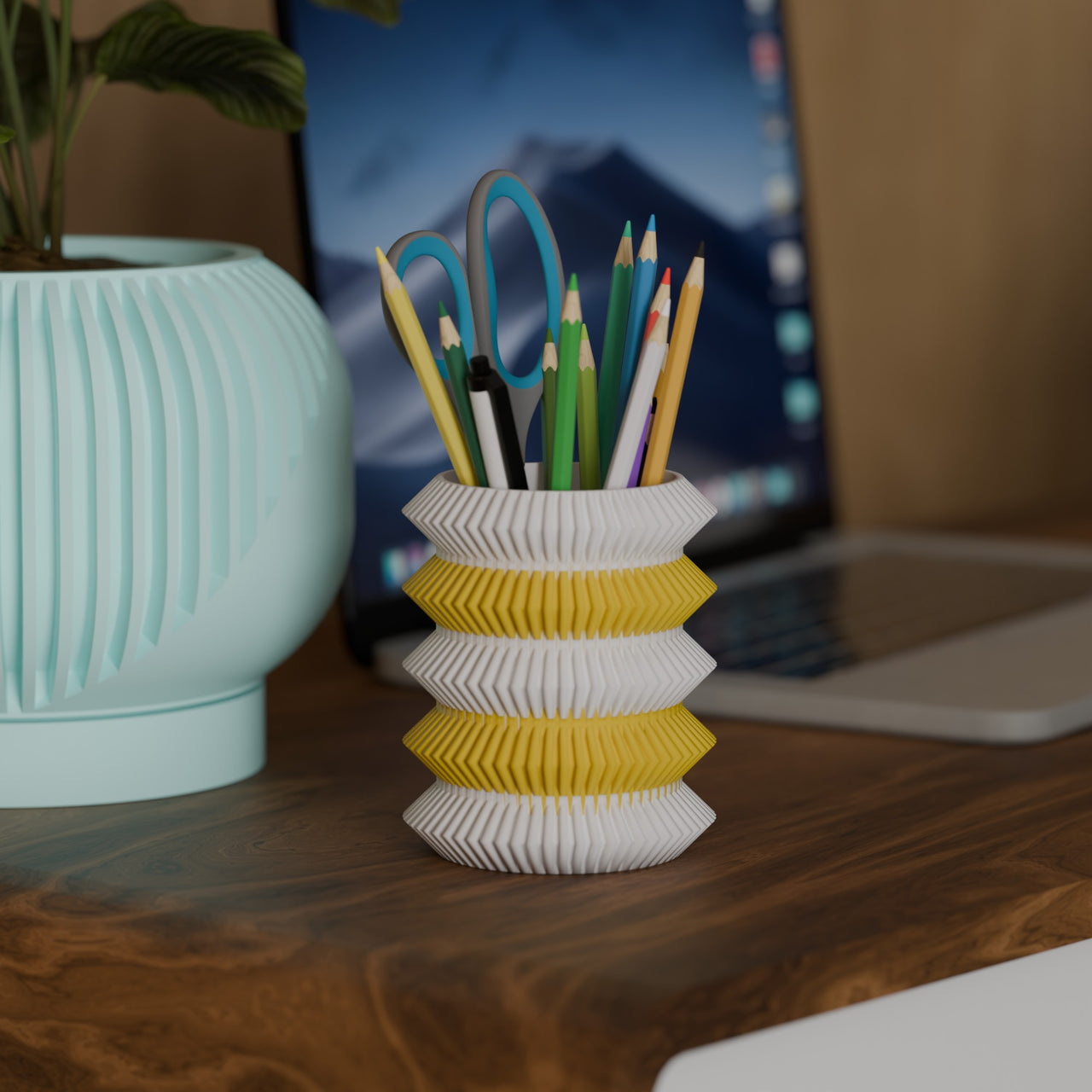 Kresta Space Age Pen/Pencil Holder