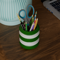 Kresta Space Age Pen/Pencil Holder