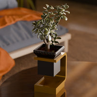 The Lunara Space Age Mid Century Modern Planter Levitating Illusion