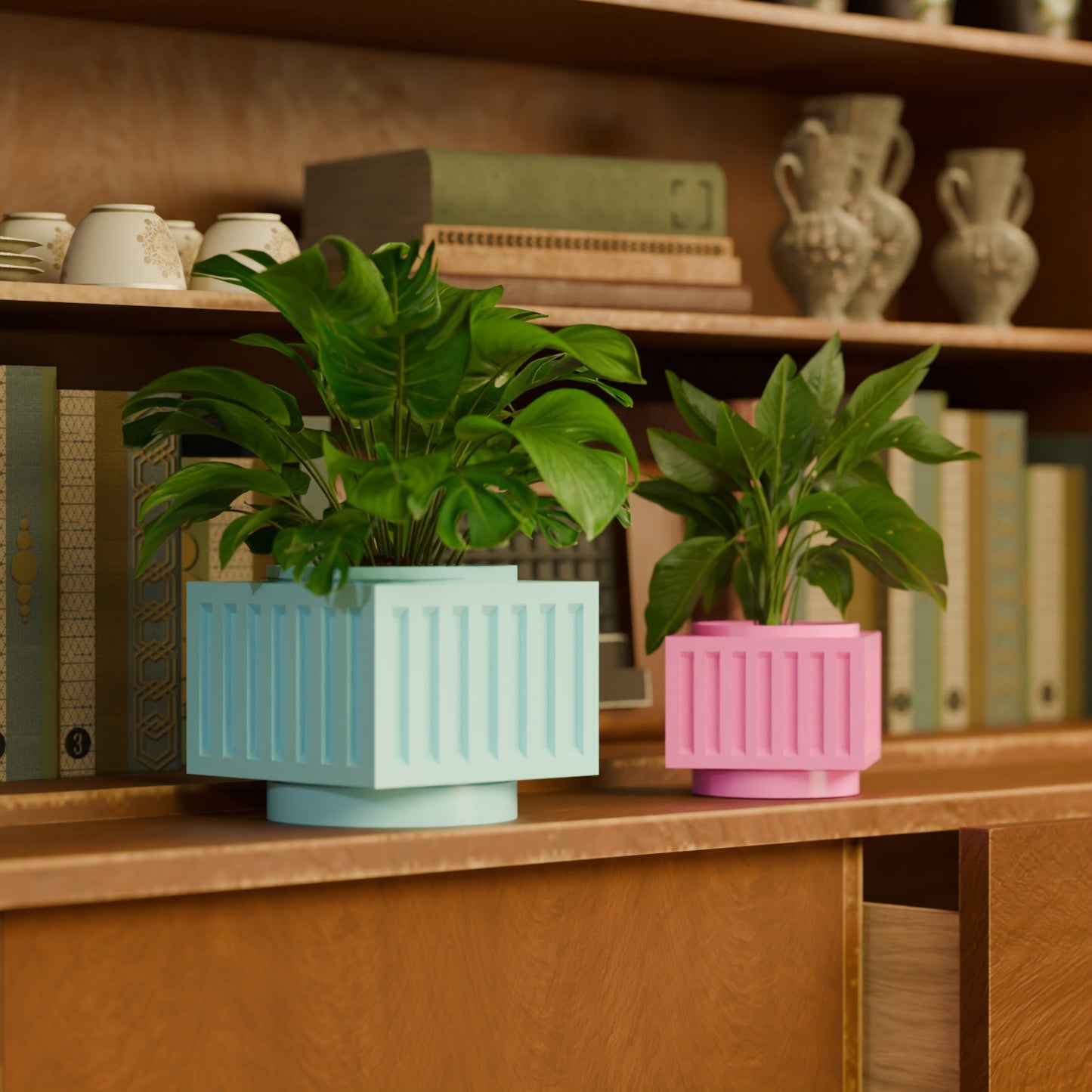 Retro Space Age Lexir Planter