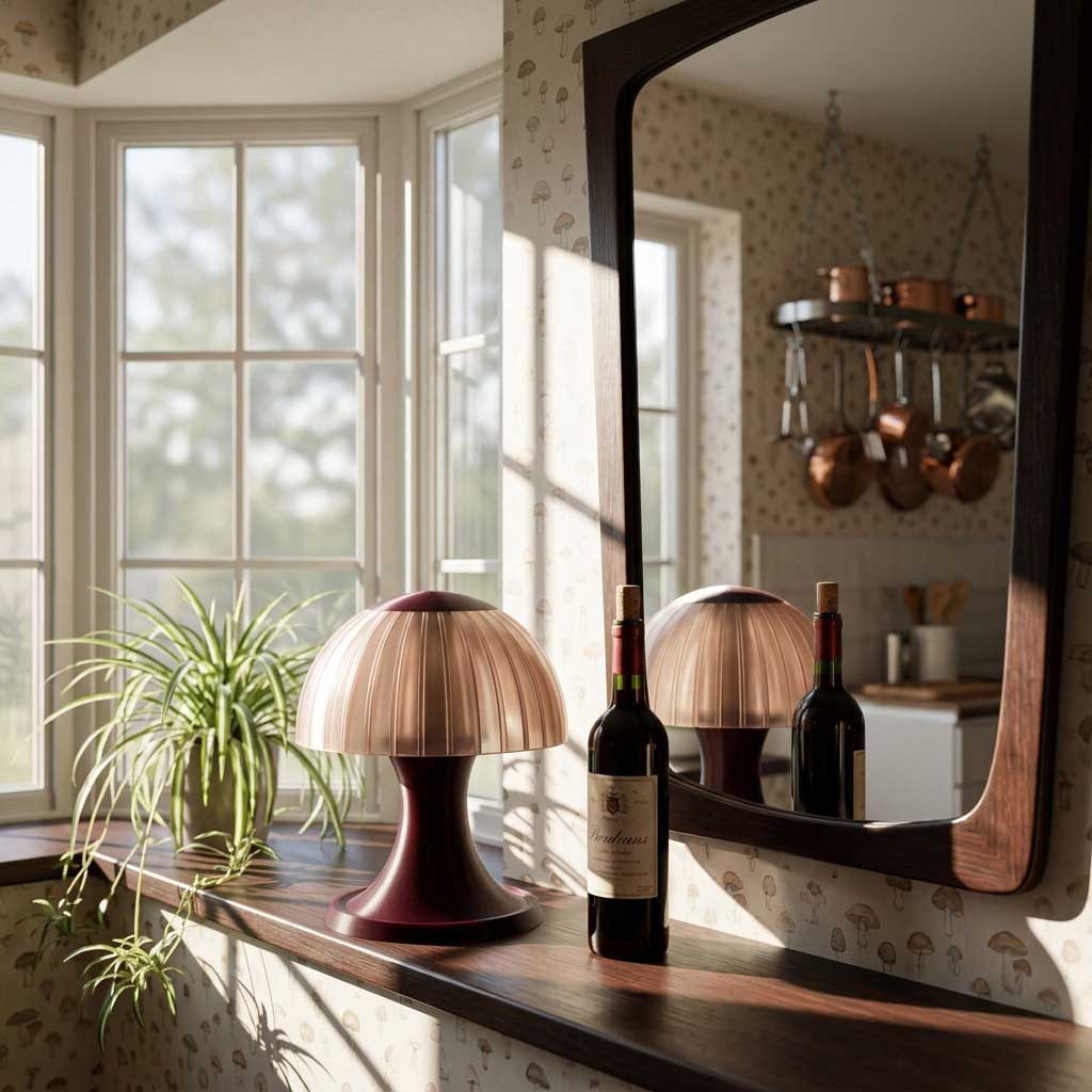 The Morella Mushroom Lamp