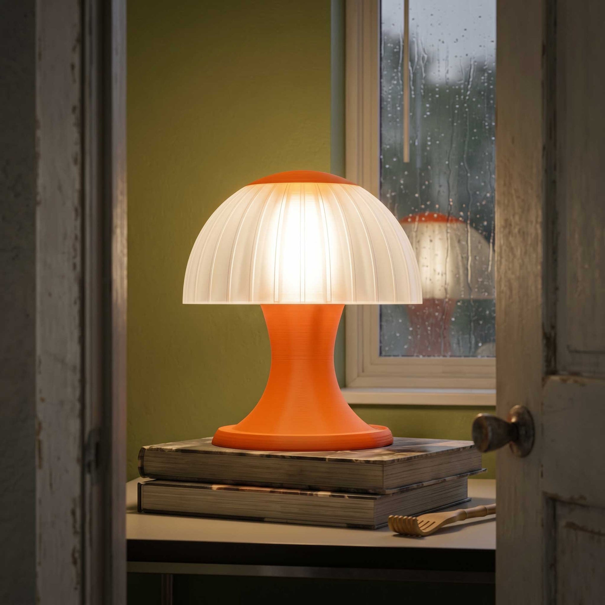 The Morella Mushroom Lamp