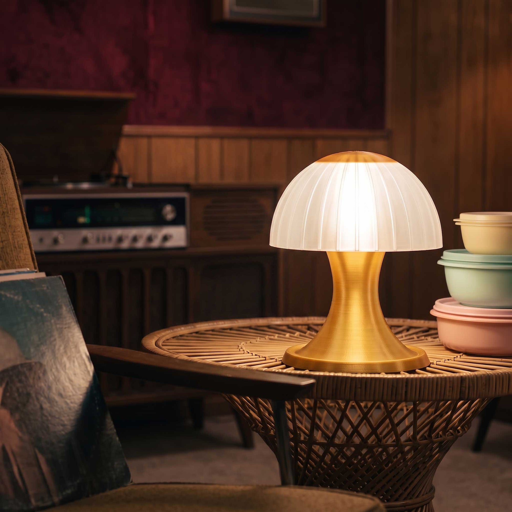 The Morella Mushroom Lamp