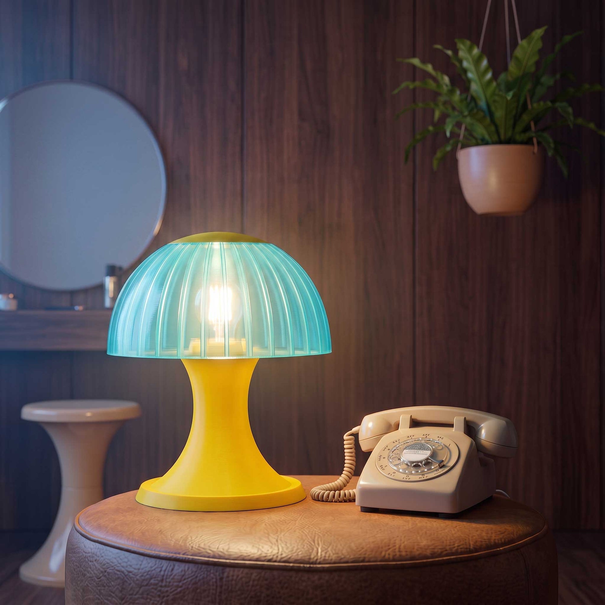 The Morella Mushroom Lamp