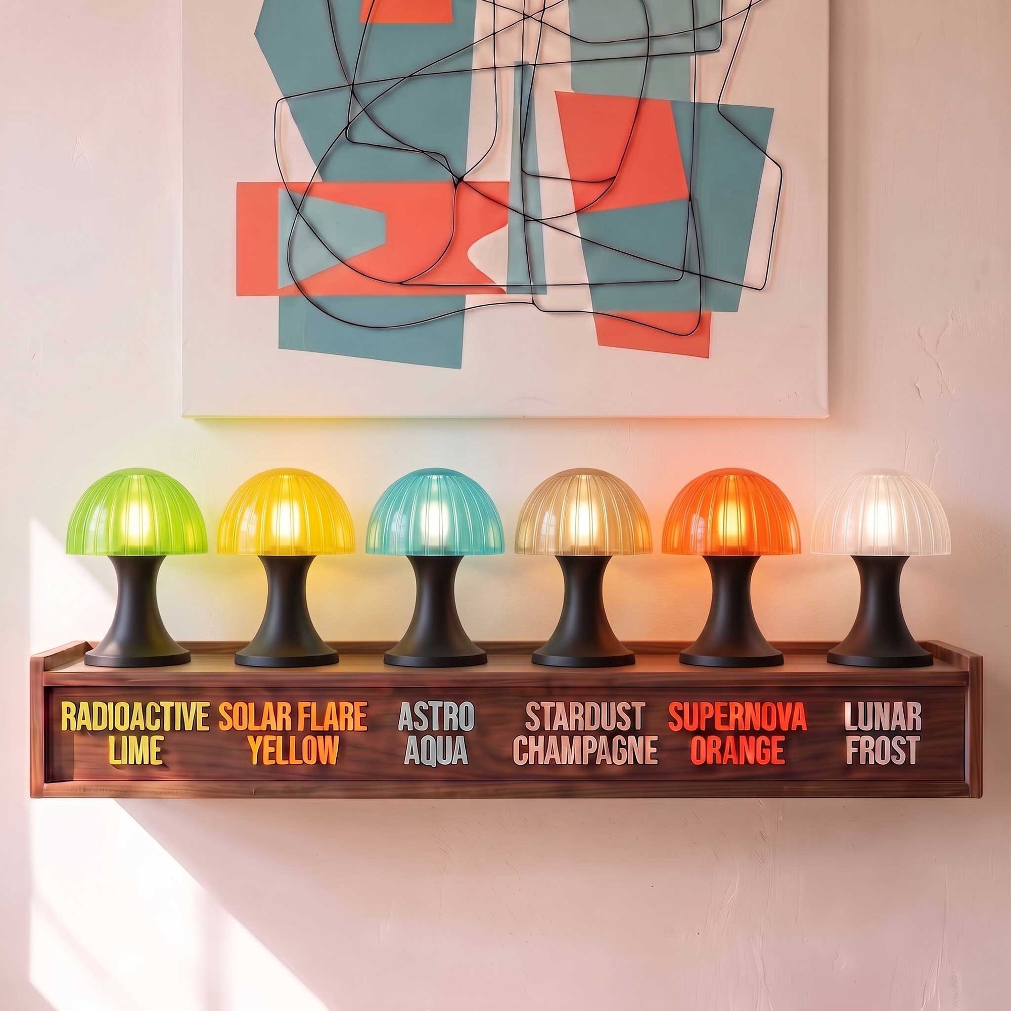 The Morella Mushroom Lamp