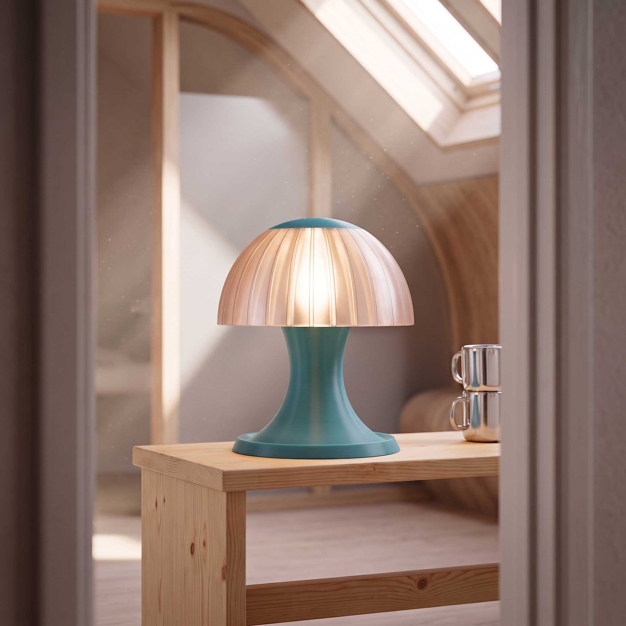The Morella Mushroom Lamp