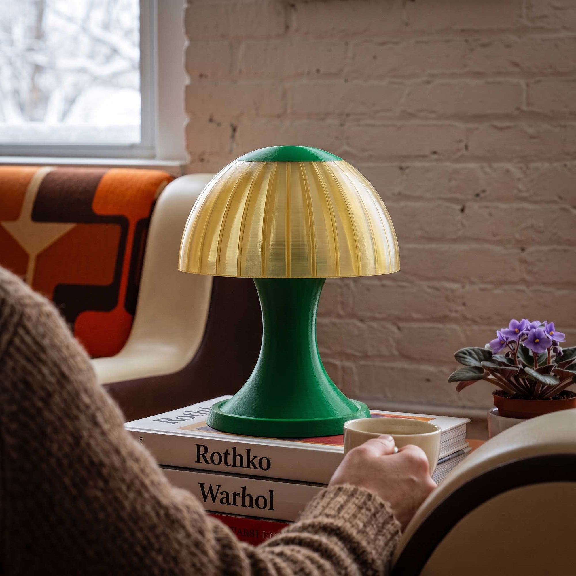 The Morella Mushroom Lamp