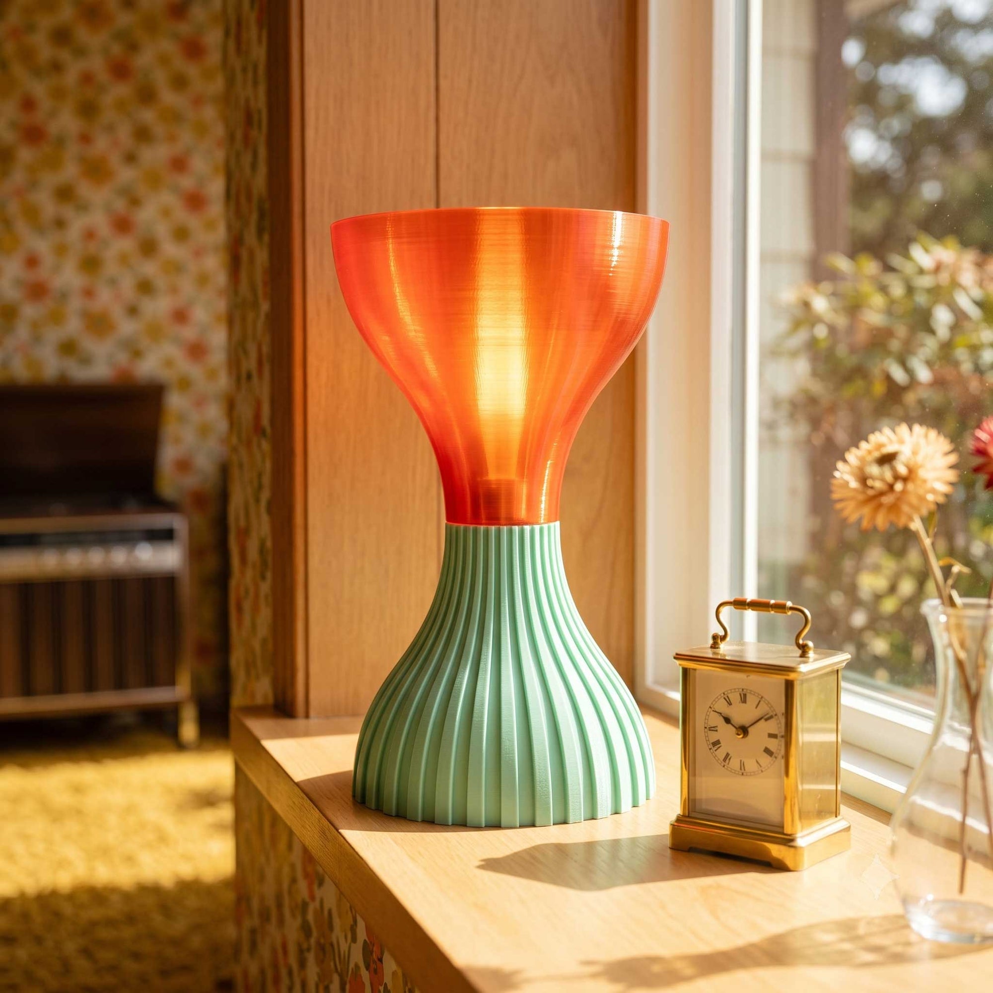 The Memphori Sculptural Uplight Table Lamp