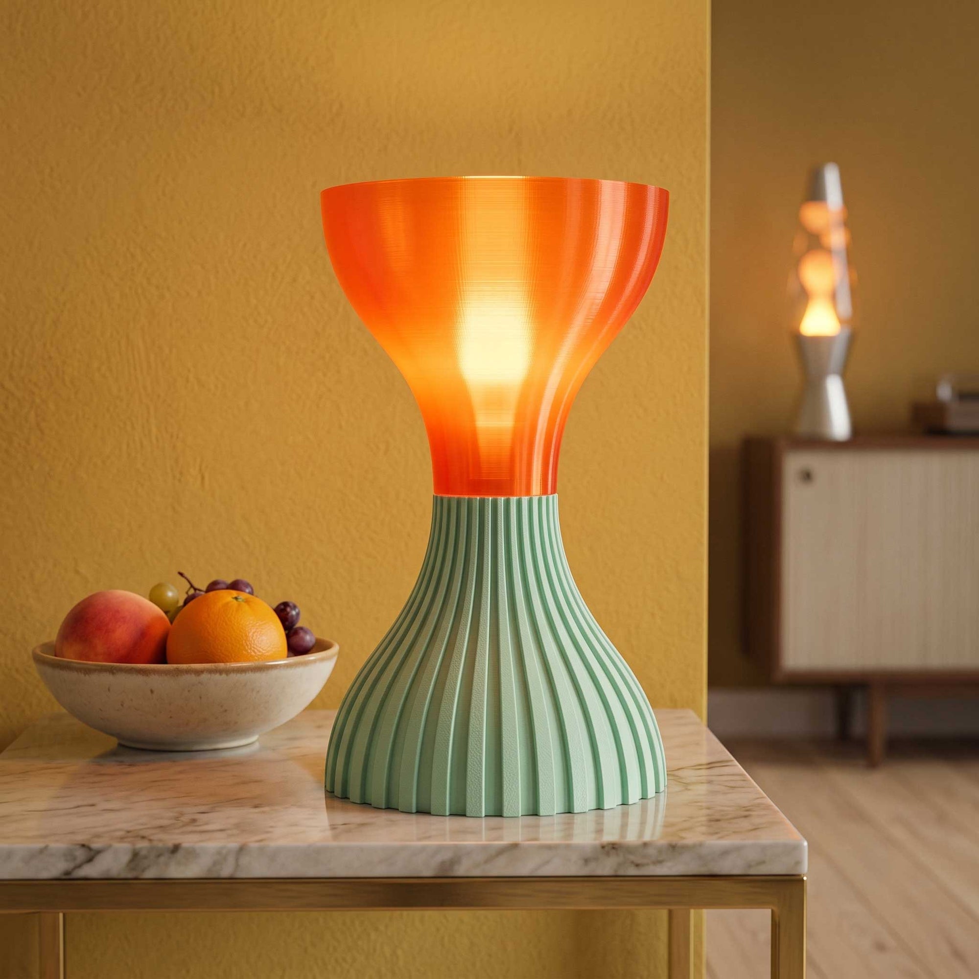 The Memphori Sculptural Uplight Table Lamp