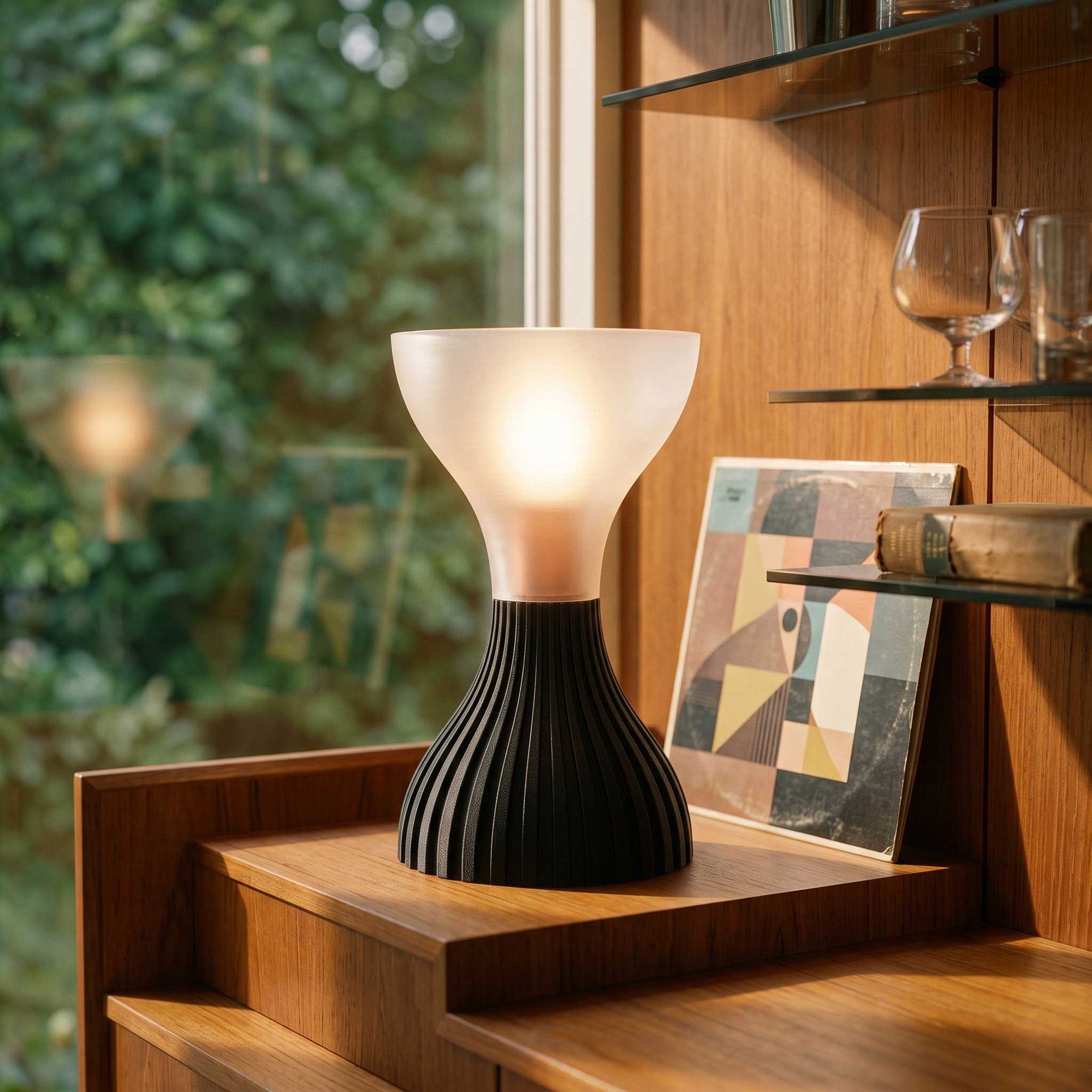 The Memphori Sculptural Uplight Table Lamp