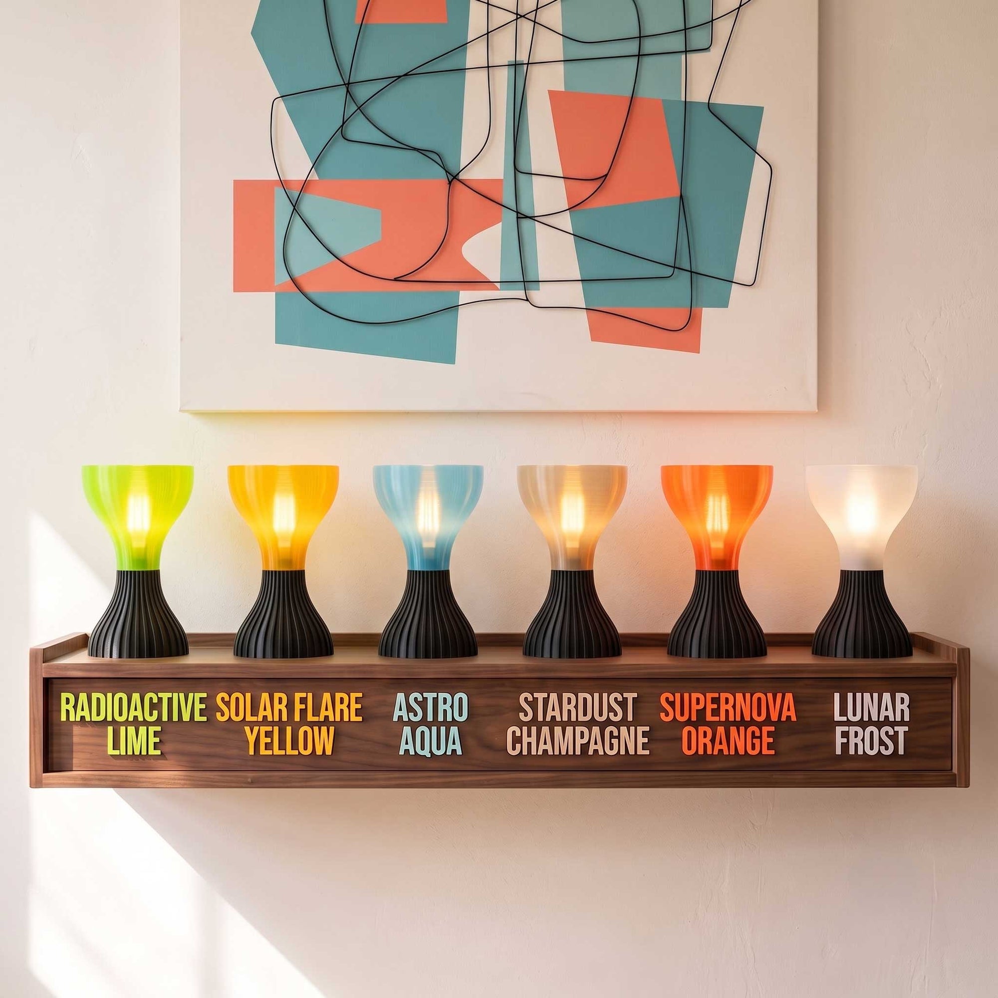The Memphori Sculptural Uplight Table Lamp