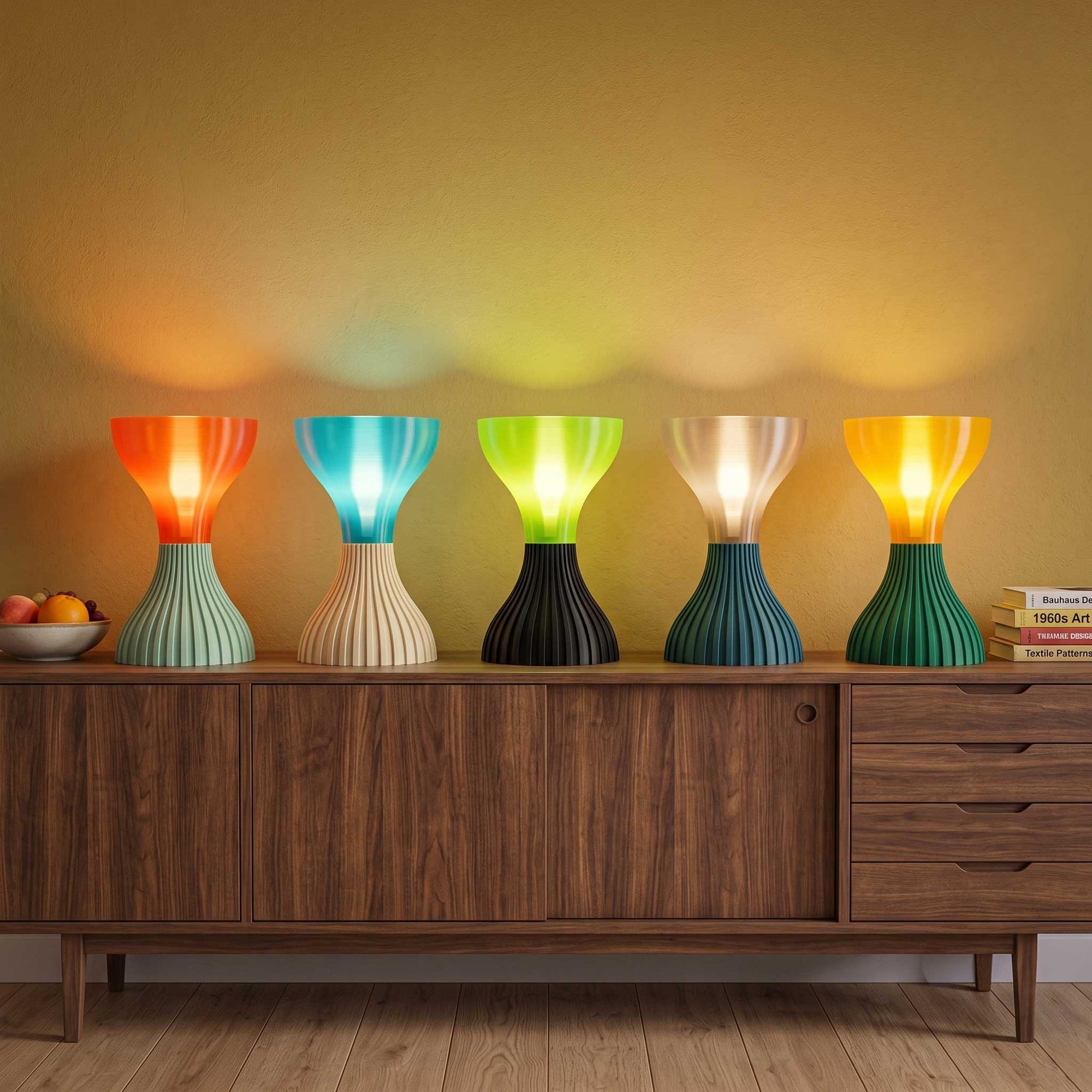 The Memphori Sculptural Uplight Table Lamp