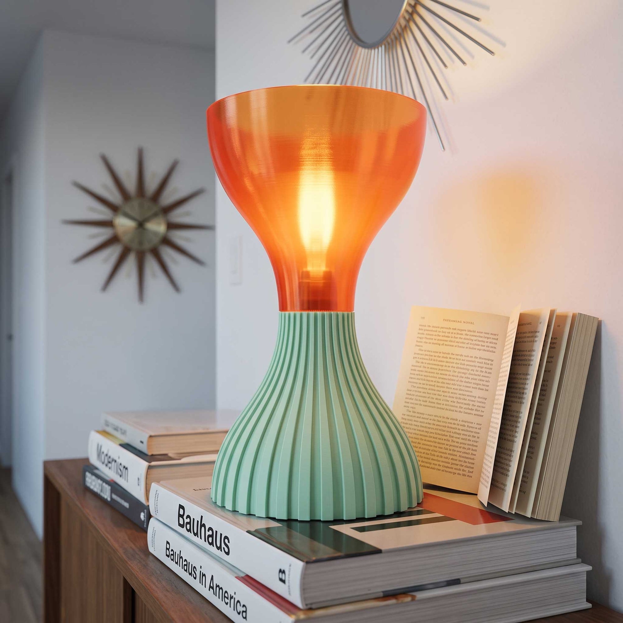 The Memphori Sculptural Uplight Table Lamp