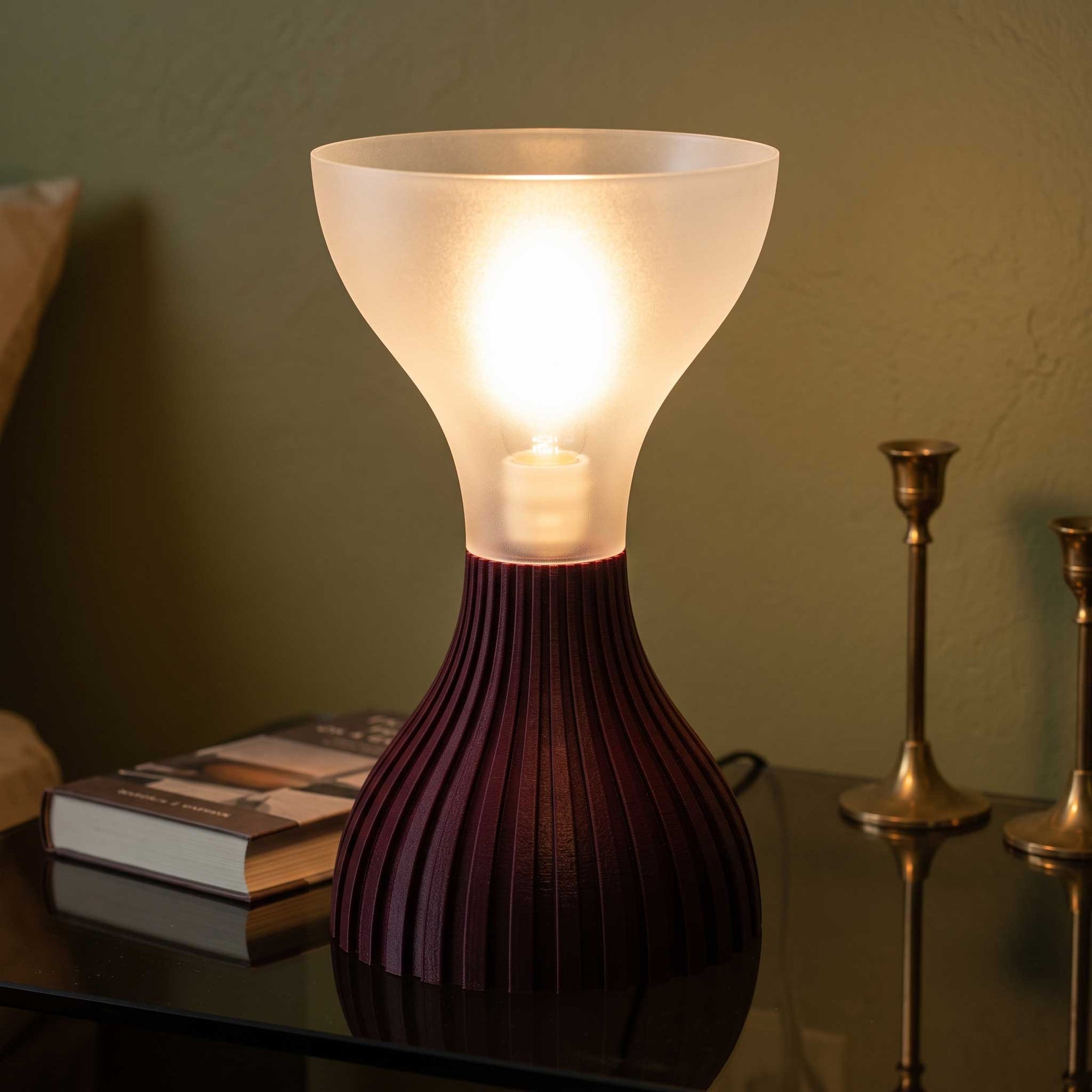 The Memphori Sculptural Uplight Table Lamp