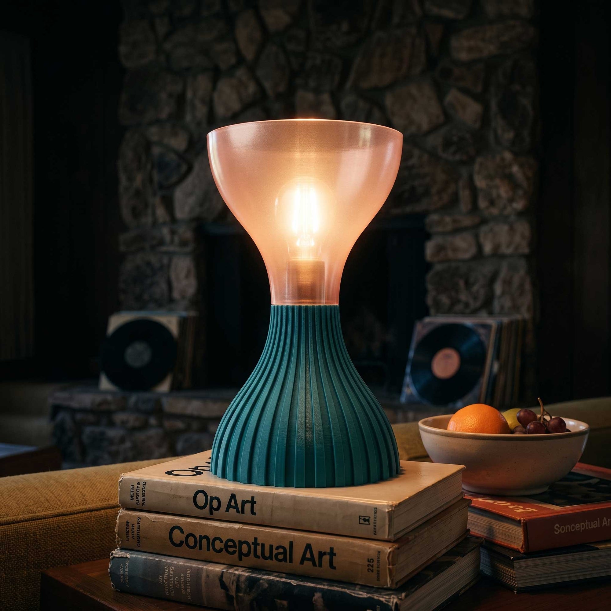 The Memphori Sculptural Uplight Table Lamp