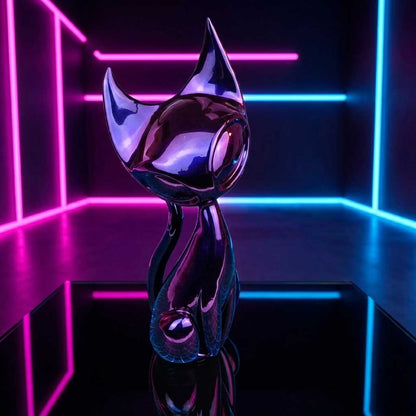 Atomic Cat MIDNIGHT GALACTIC ABYSS PlasmaGloss Sculpture