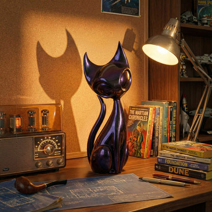 Atomic Cat MIDNIGHT GALACTIC ABYSS PlasmaGloss Sculpture