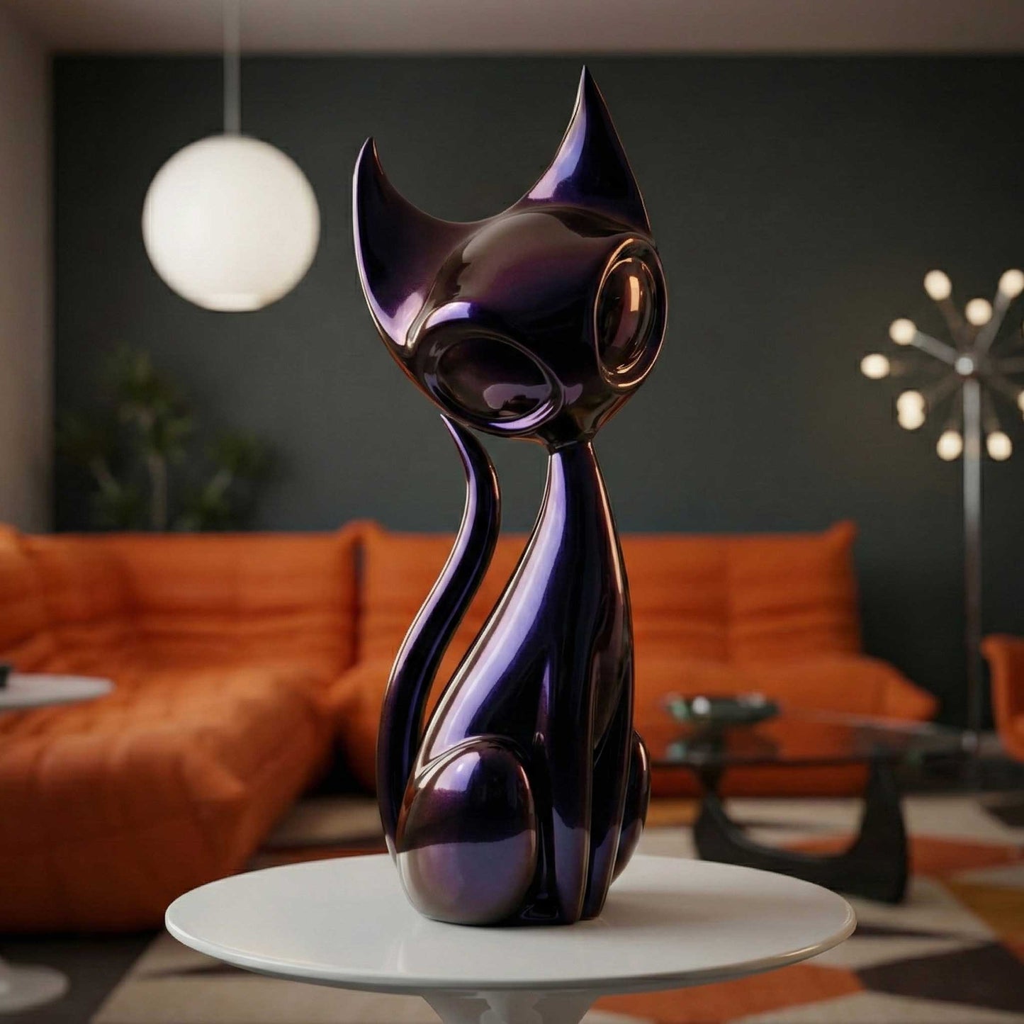 Atomic Cat MIDNIGHT GALACTIC ABYSS PlasmaGloss Sculpture