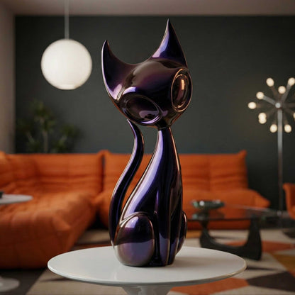 Atomic Cat MIDNIGHT GALACTIC ABYSS PlasmaGloss Sculpture