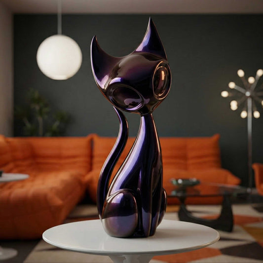 Atomic Cat MIDNIGHT GALACTIC ABYSS PlasmaGloss Sculpture