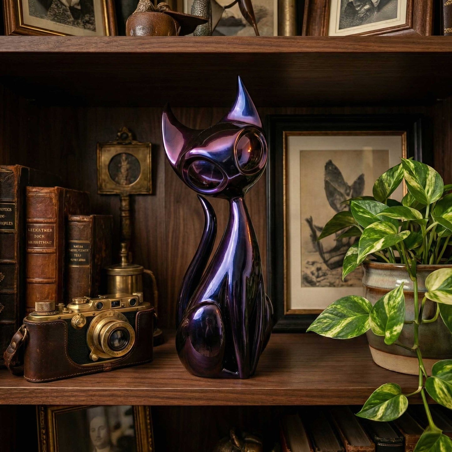 Atomic Cat MIDNIGHT GALACTIC ABYSS PlasmaGloss Sculpture