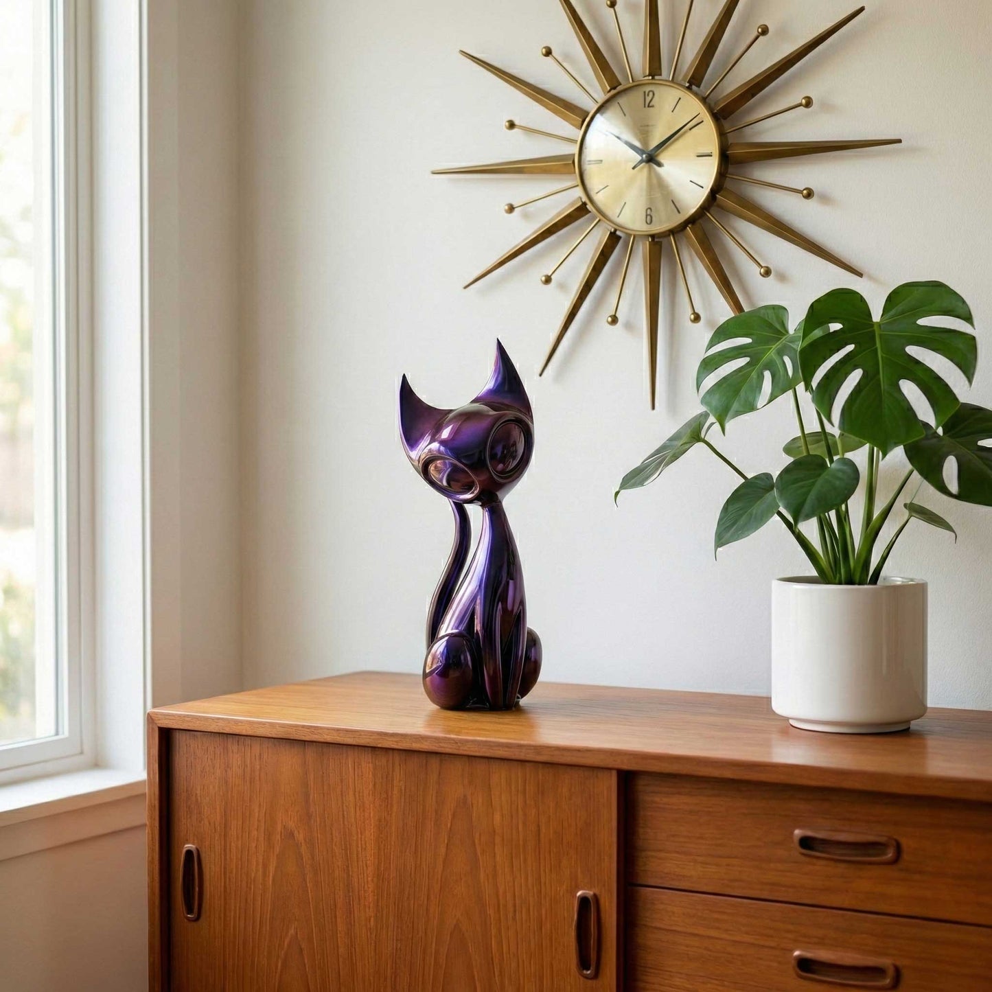 Atomic Cat MIDNIGHT GALACTIC ABYSS PlasmaGloss Sculpture