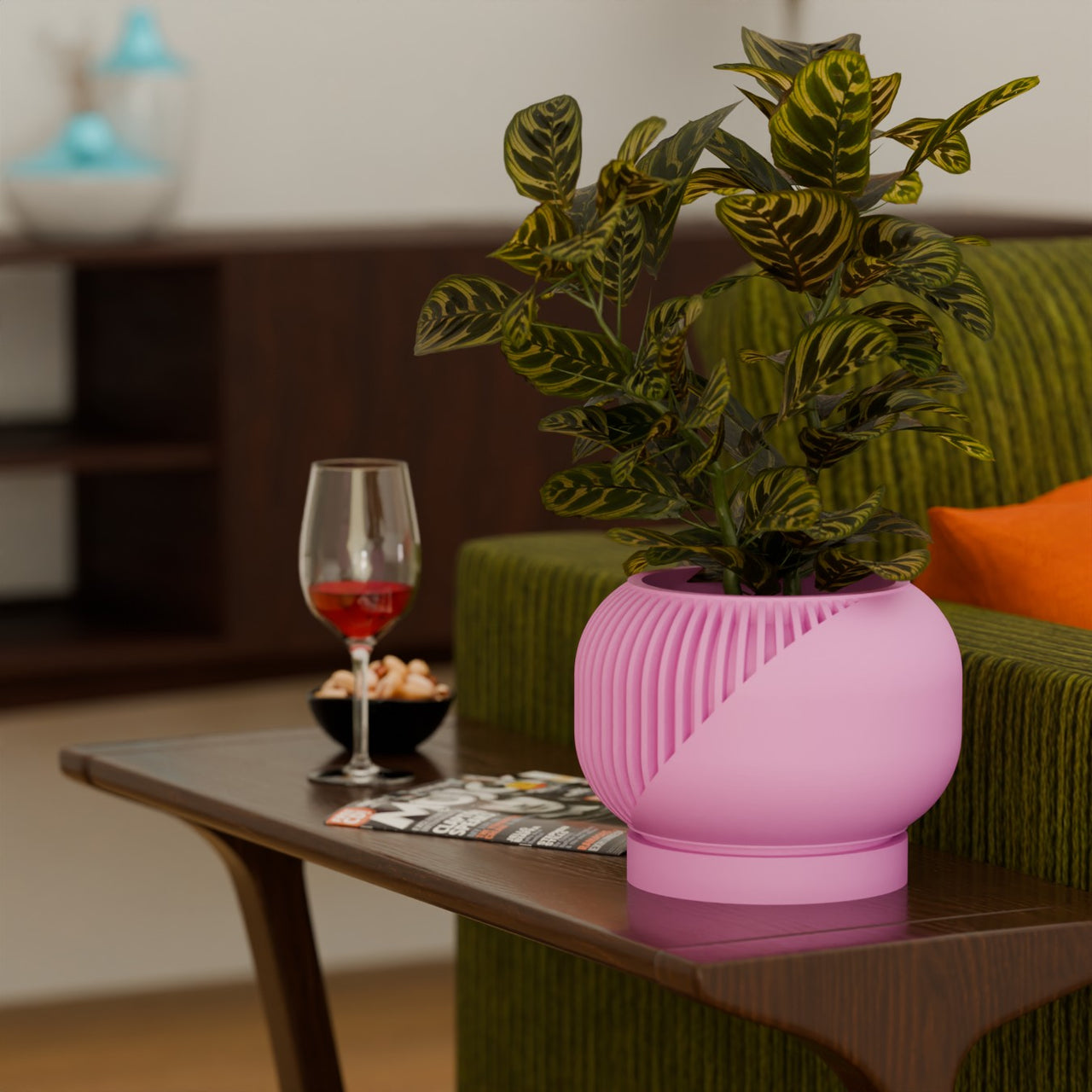Nevron Space Age Minimalist Planter