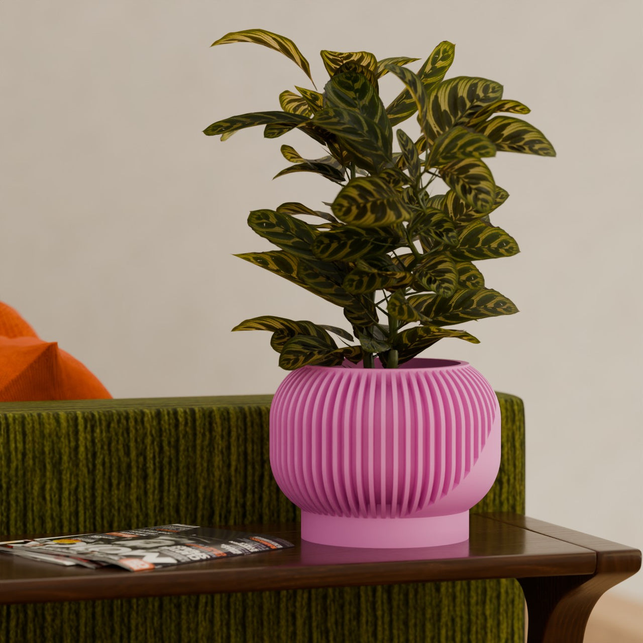 Nevron Space Age Minimalist Planter