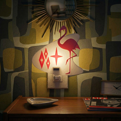 Cosmic Flamingo Night Light