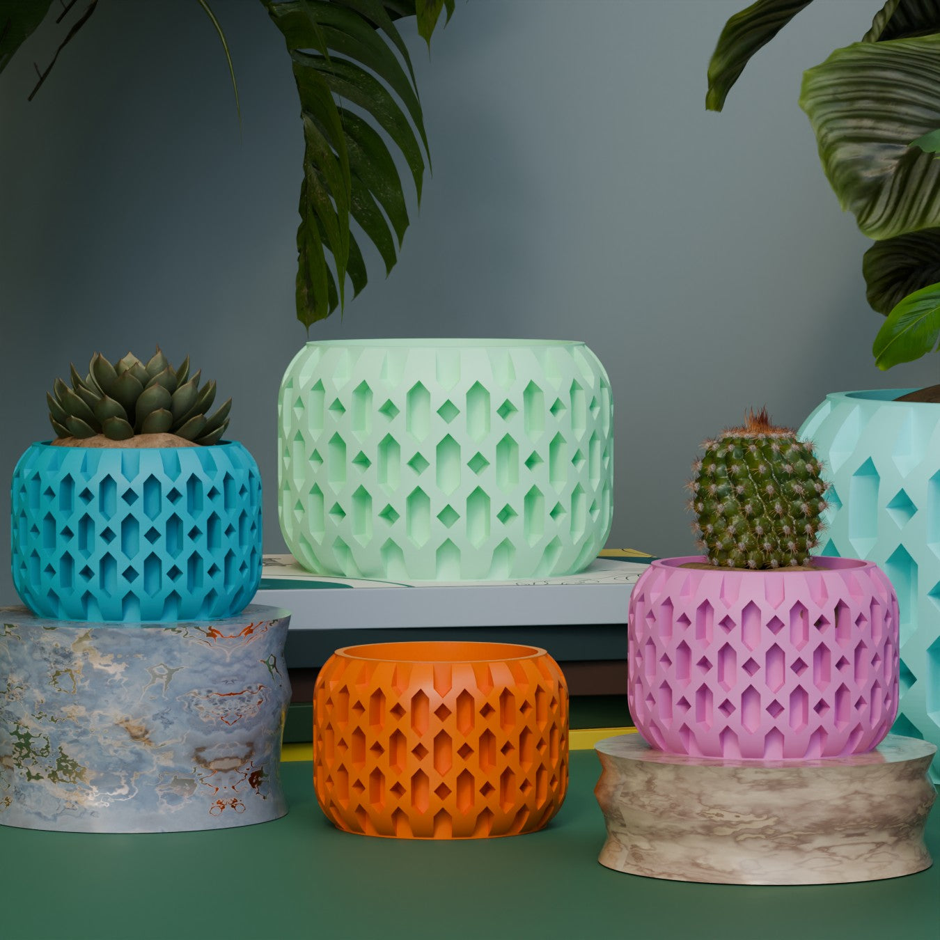 Nexar Retro Style Planter