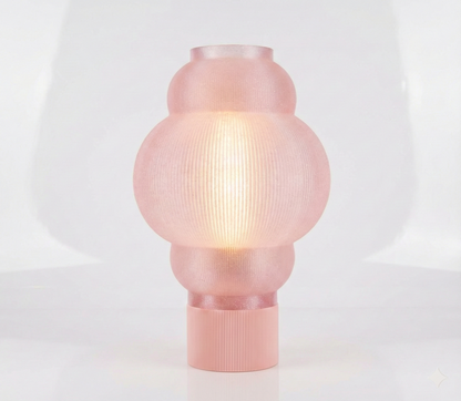 Obsidian Space Age Custom Lamp