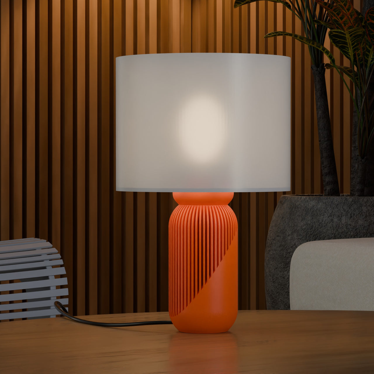 Zenith Arc MidMod Retro Desk Lamp Mid Century Modern Style