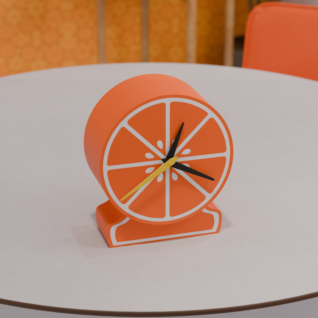 Citrus Delight Desk Clock