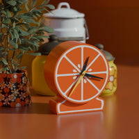 Citrus Delight Desk Clock