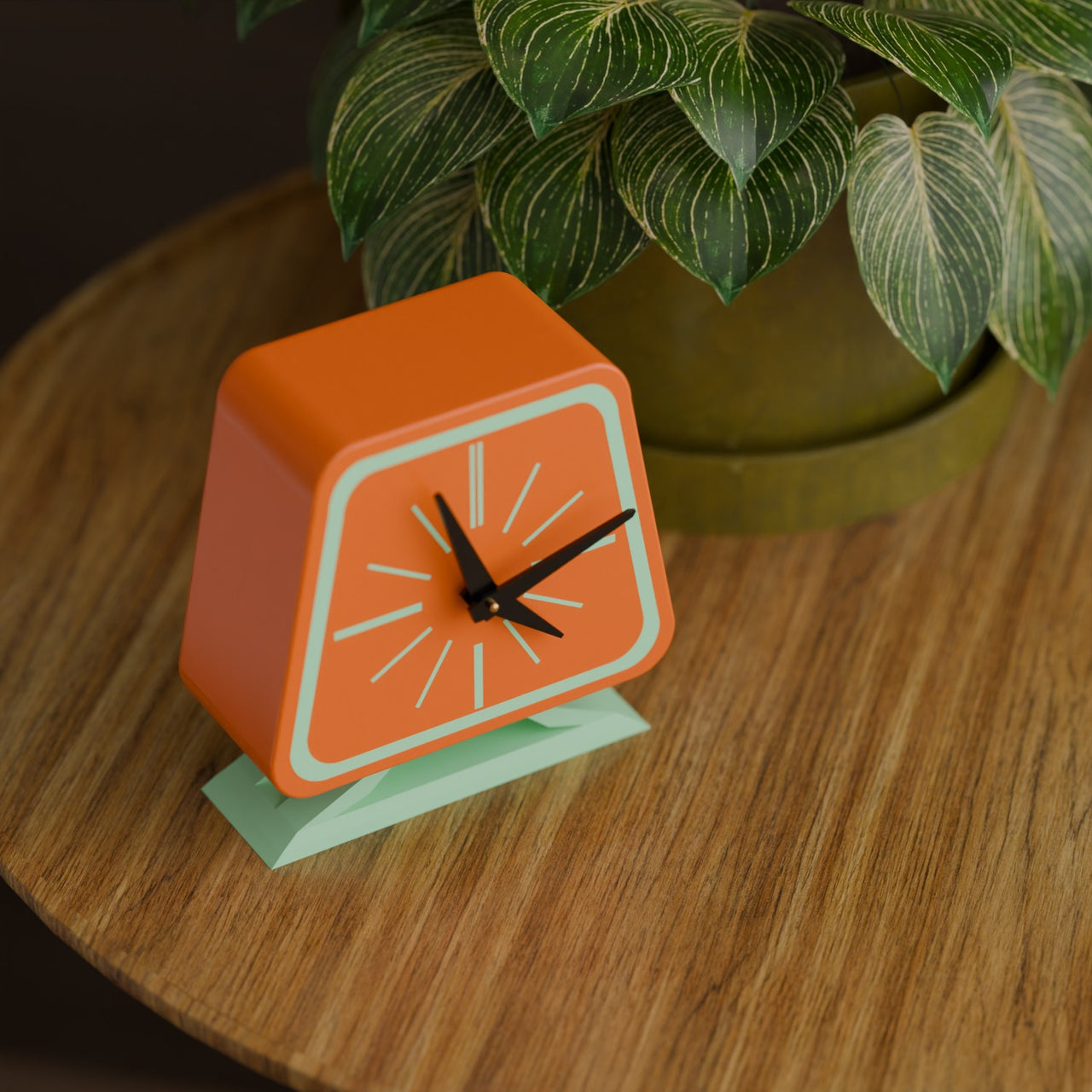 Orbitron Space Age Desk Clock