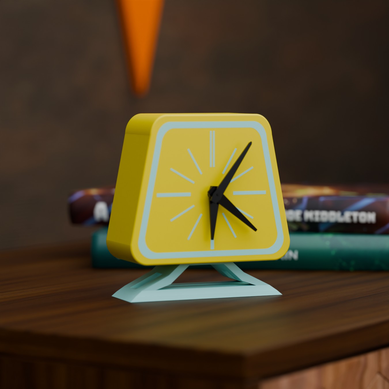 Orbitron Space Age Desk Clock