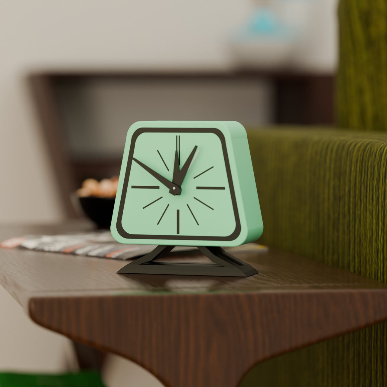 Orbitron Space Age Desk Clock