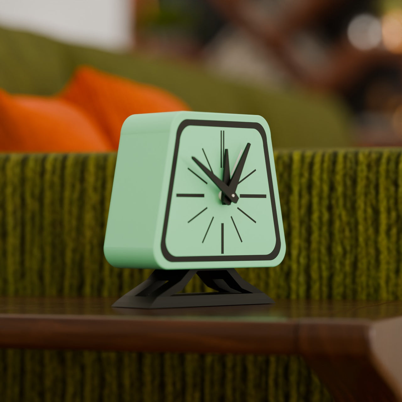 Orbitron Space Age Desk Clock