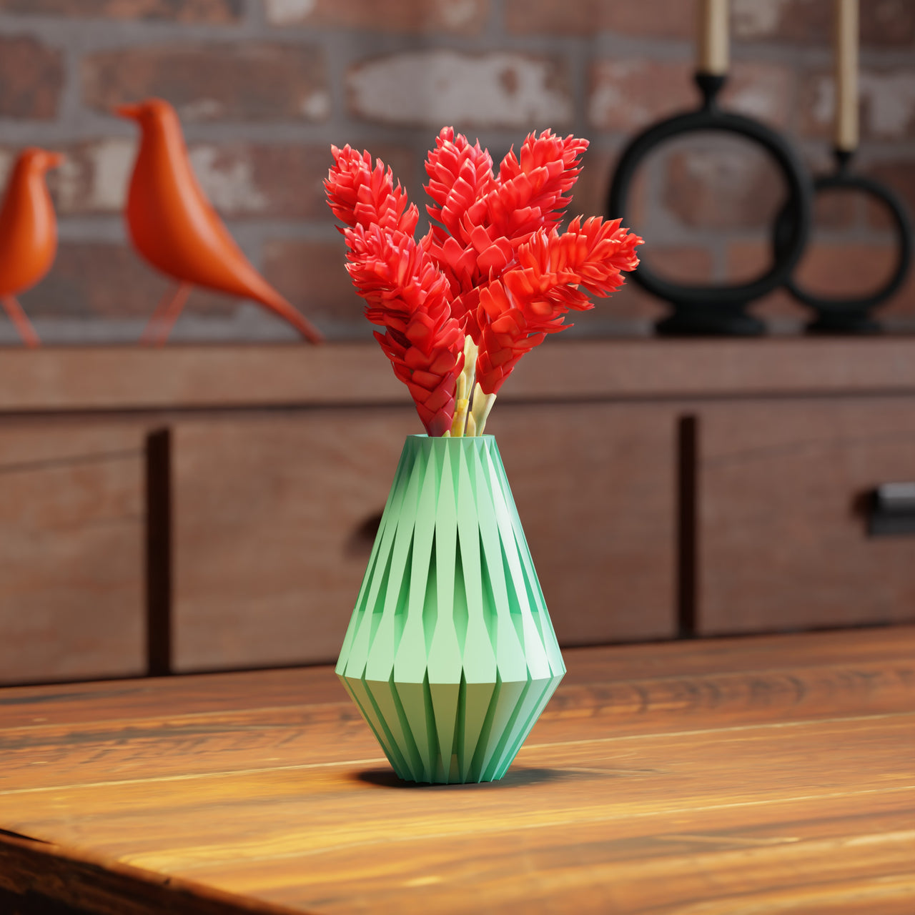 Space Age Orina Vase