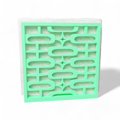 Mid Century Modern Retro Style Atomic Ovals Napkin Holder